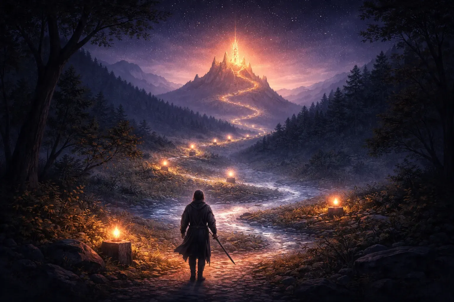 A developer in a Zelda-like dungeon facing a monster while AI side quests float around the screen